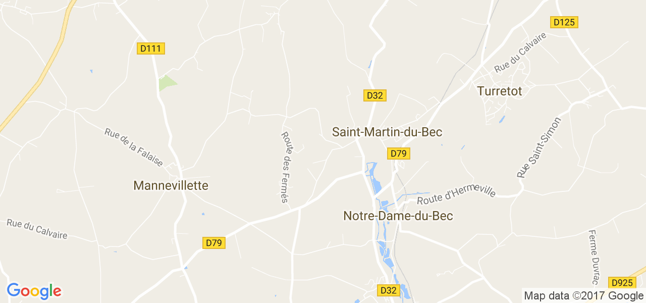 map de la ville de Saint-Martin-du-Bec