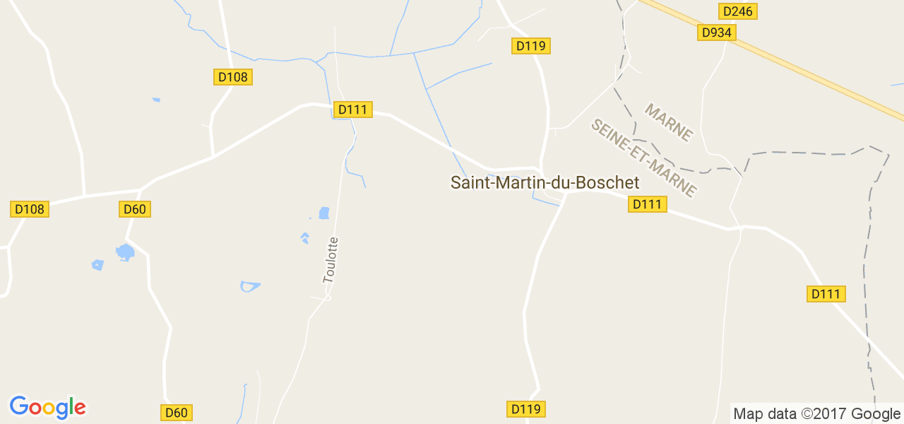 map de la ville de Saint-Martin-du-Boschet