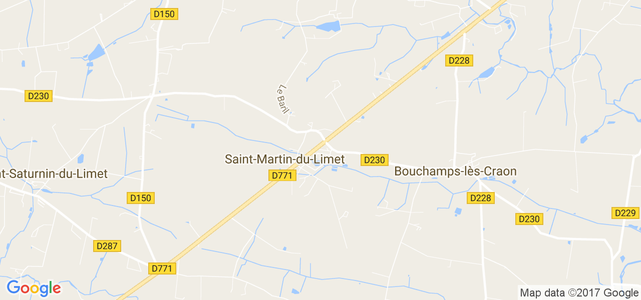 map de la ville de Saint-Martin-du-Limet