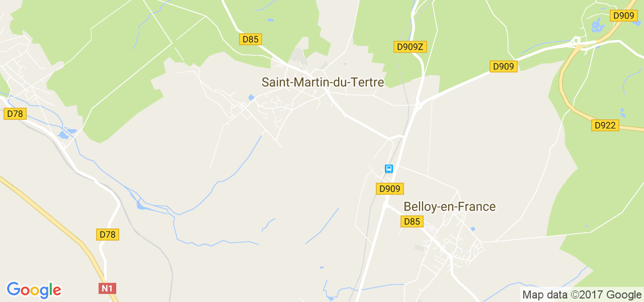 map de la ville de Saint-Martin-du-Tertre