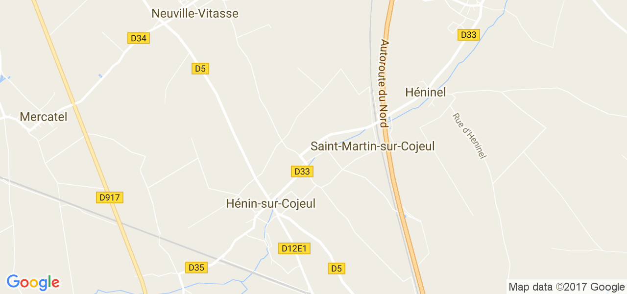 map de la ville de Saint-Martin-sur-Cojeul