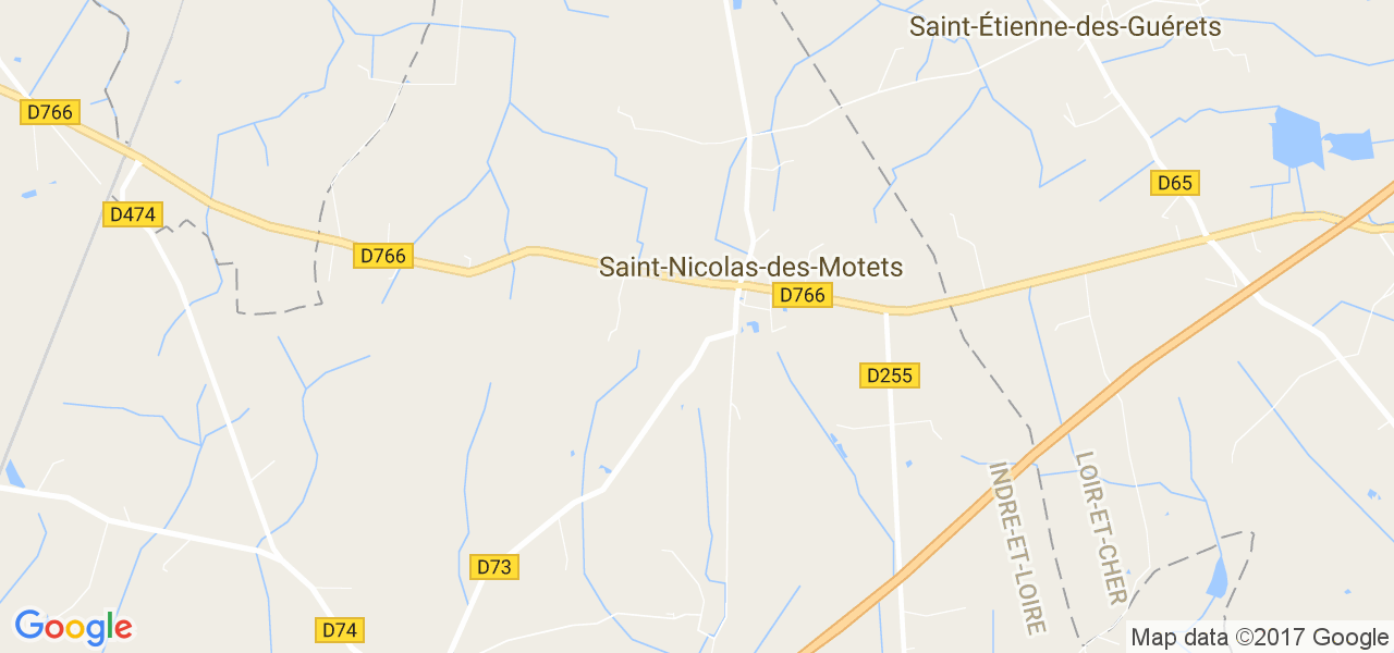 map de la ville de Saint-Nicolas-des-Motets