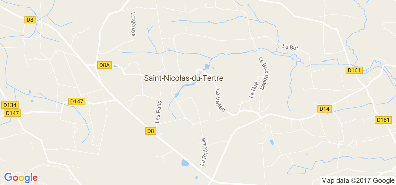 map de la ville de Saint-Nicolas-du-Tertre