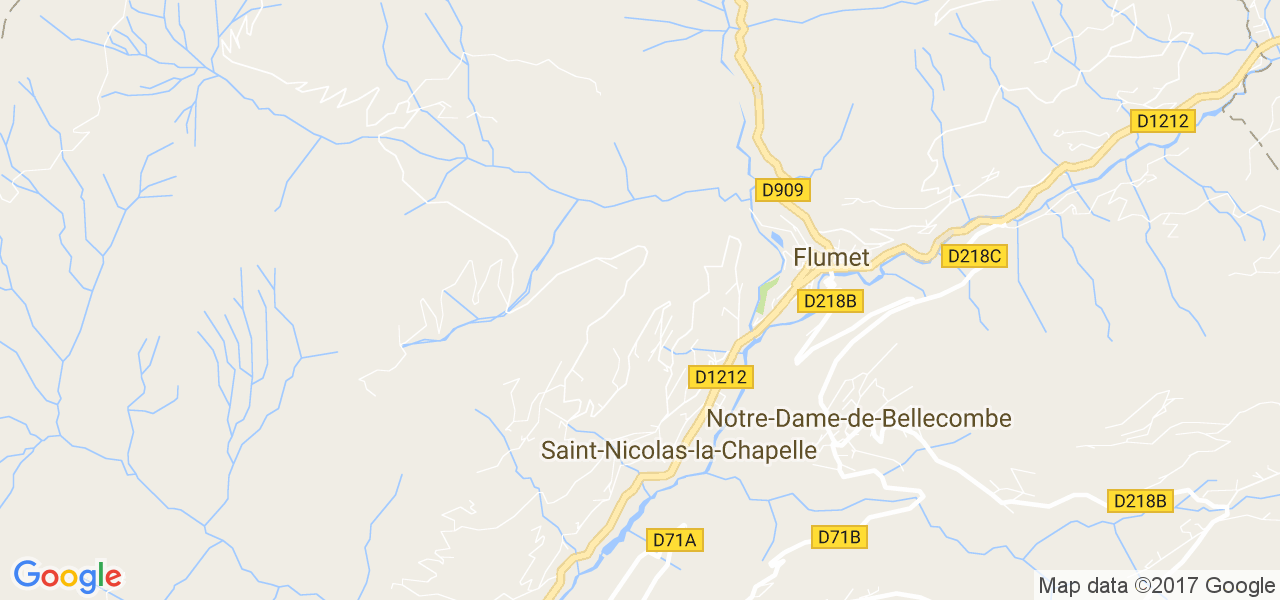 map de la ville de Saint-Nicolas-la-Chapelle