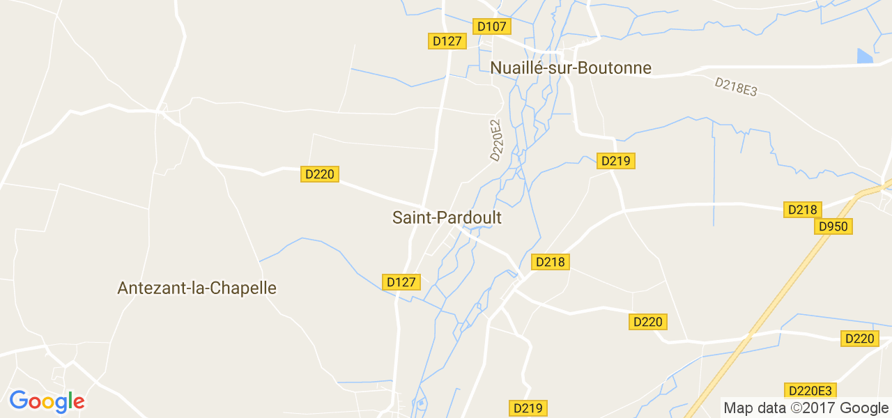 map de la ville de Saint-Pardoult