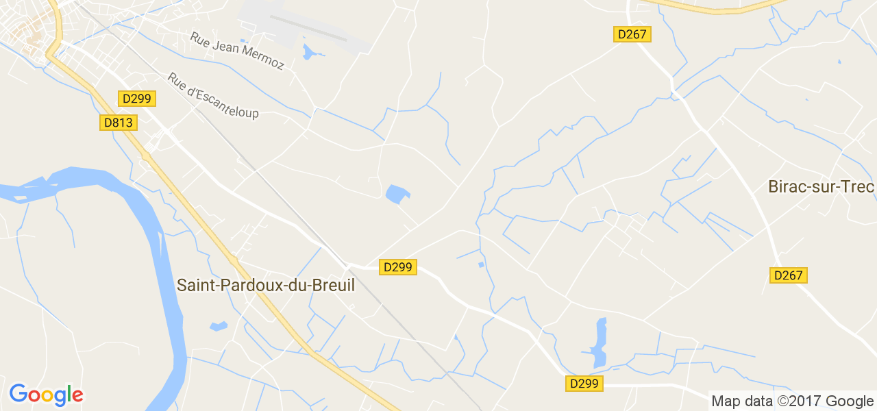 map de la ville de Saint-Pardoux-du-Breuil