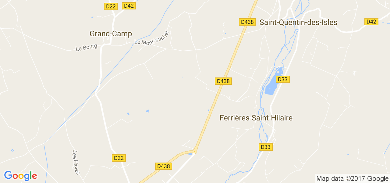 map de la ville de Saint-Pierre-de-Coutances