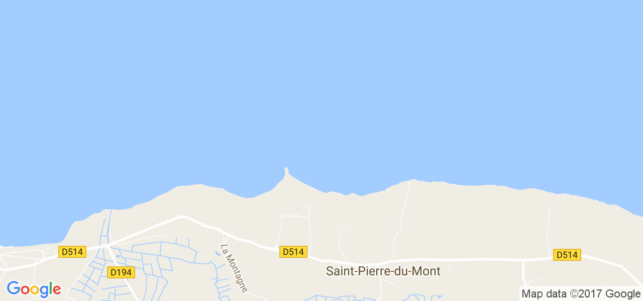 map de la ville de Saint-Pierre-du-Mont