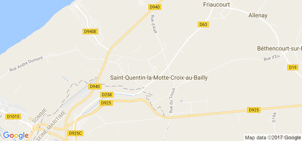 map de la ville de Saint-Quentin-la-Motte-Croix-au-Bailly