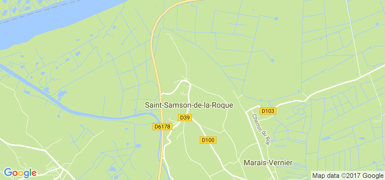 map de la ville de Saint-Samson-de-la-Roque