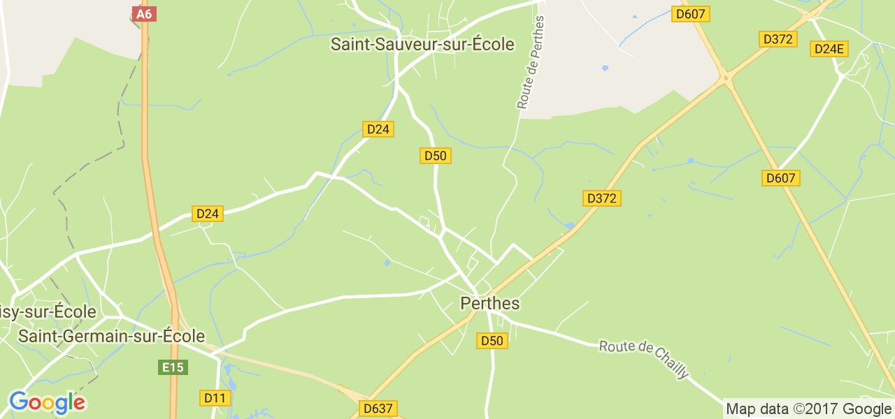 map de la ville de Saint-Sauveur-sur-École