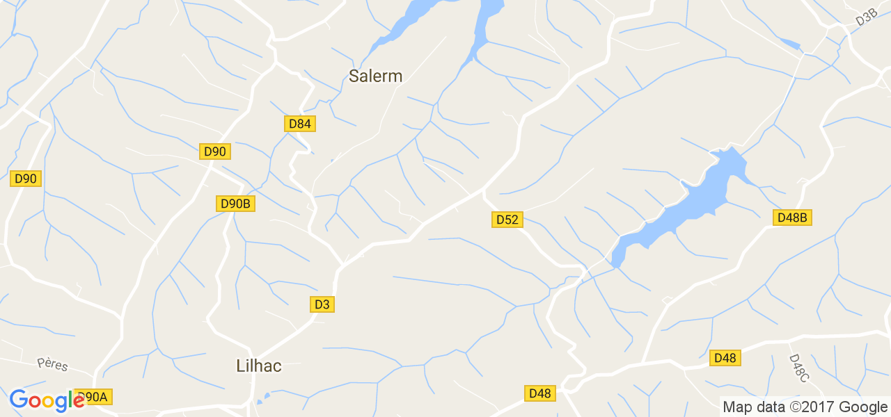 map de la ville de Salerm