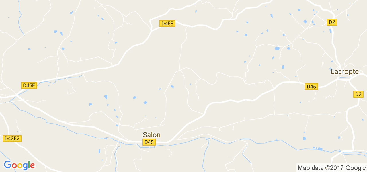 map de la ville de Salon