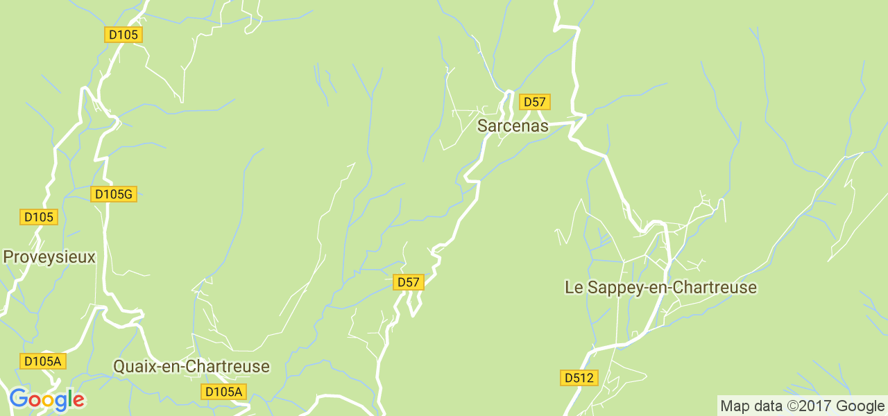 map de la ville de Sarcenas