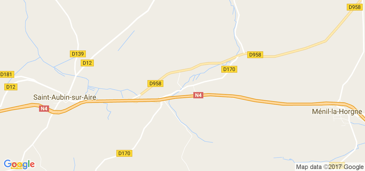 map de la ville de Saulvaux