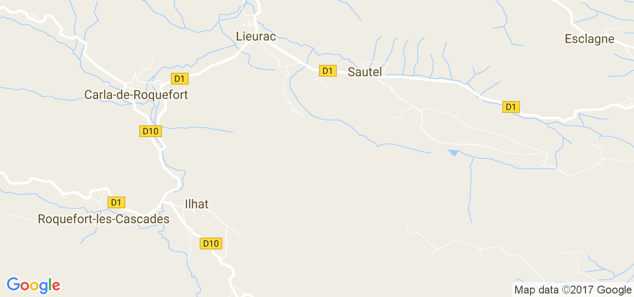 map de la ville de Sautel