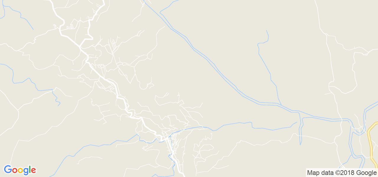 map of the city of Sawahlunto