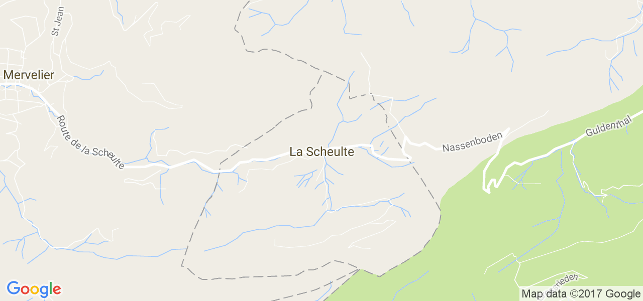 map de la ville de Schelten