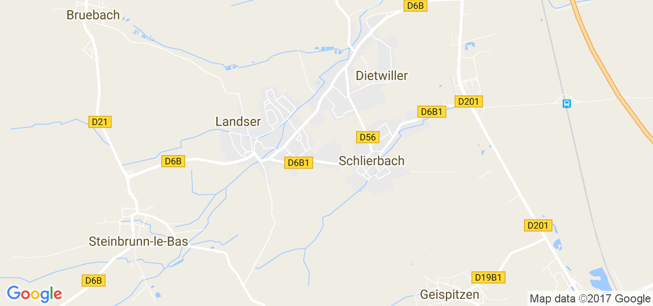 map de la ville de Schlierbach