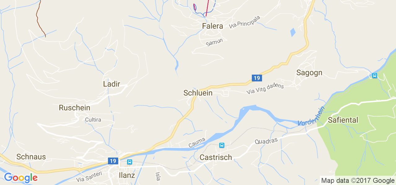 map de la ville de Schluein