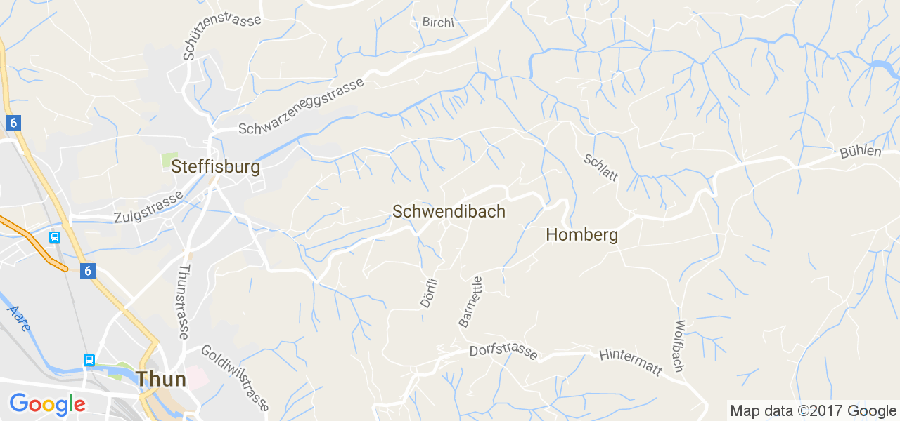 map de la ville de Schwendibach