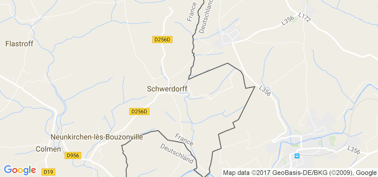 map de la ville de Schwerdorff