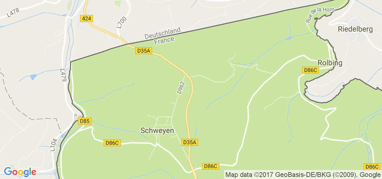 map de la ville de Schweyen