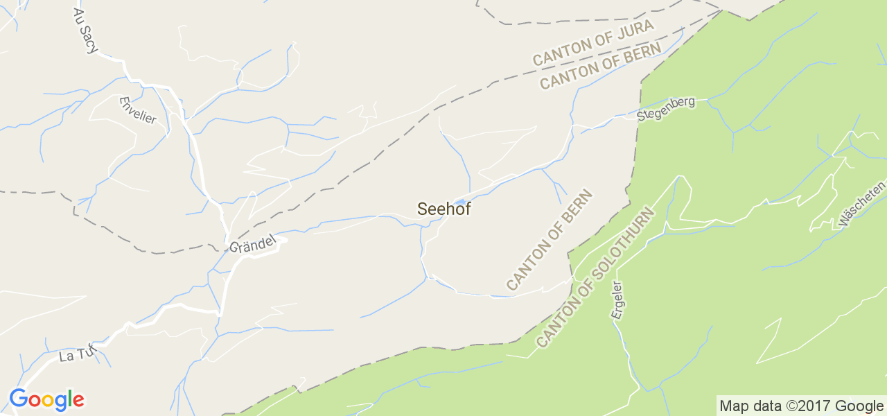 map de la ville de Seehof