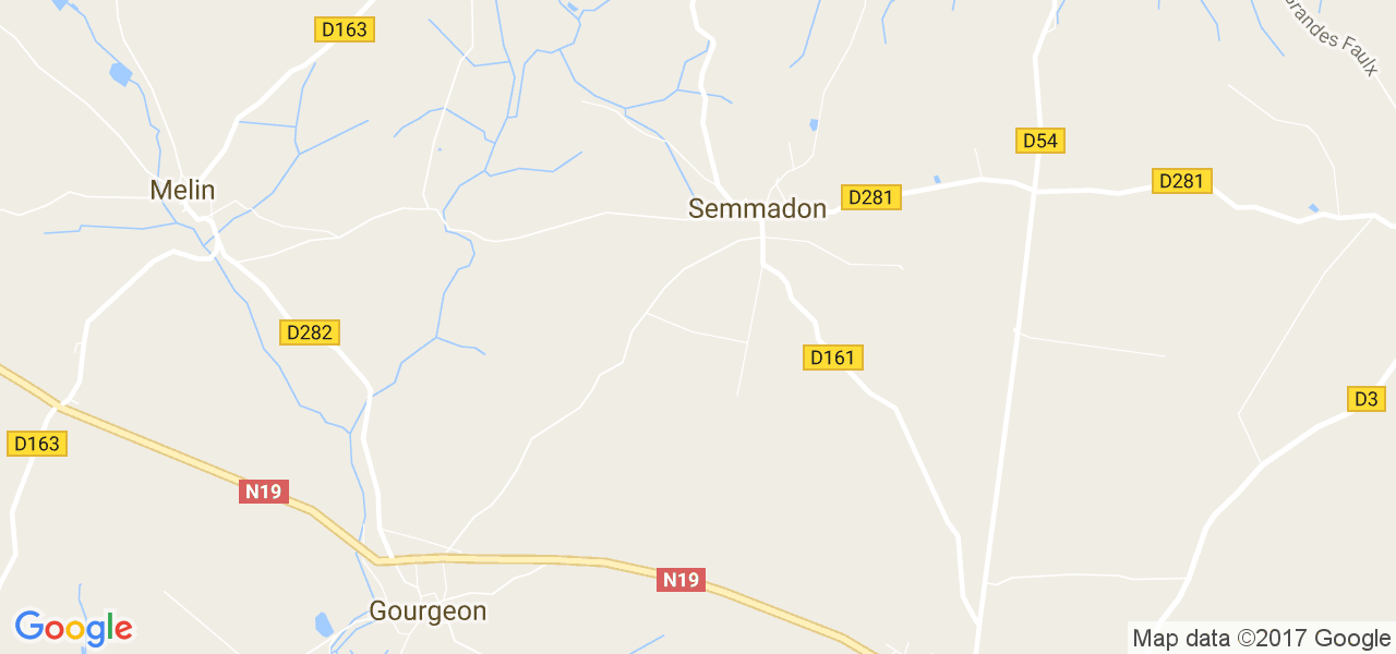 map de la ville de Semmadon