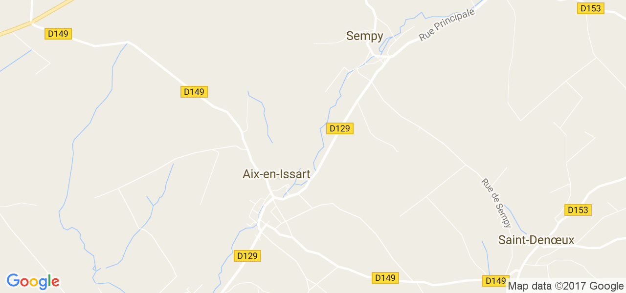 map de la ville de Sempy