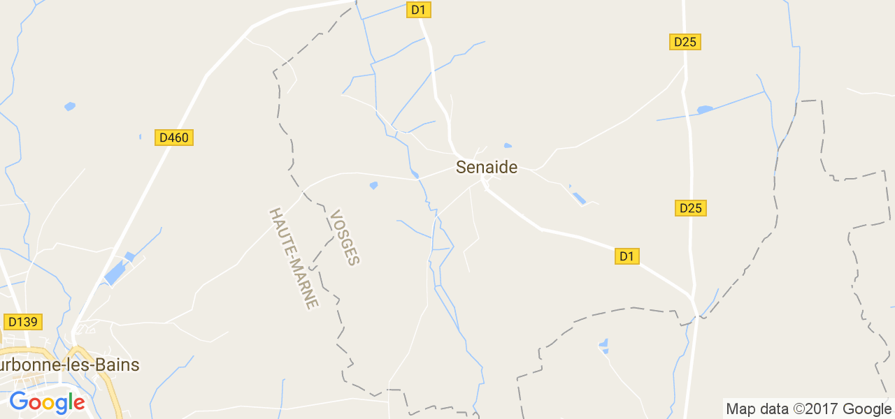 map de la ville de Senaide