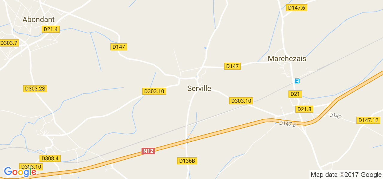 map de la ville de Serville