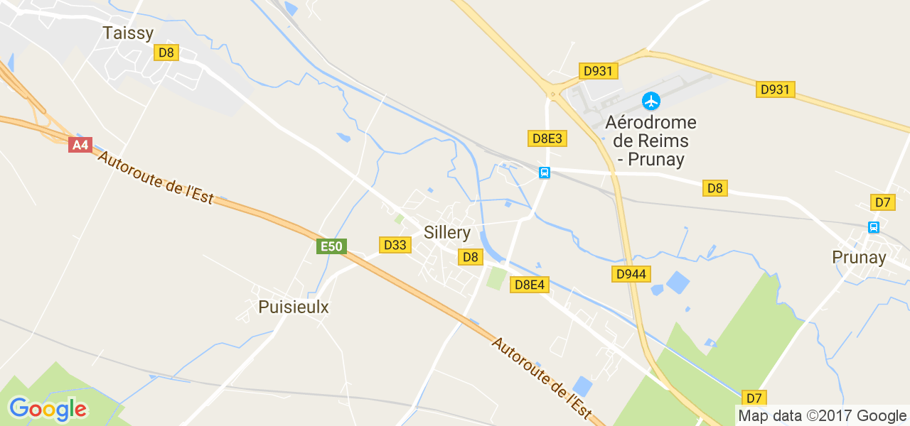 map de la ville de Sillery