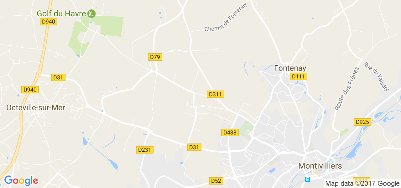 map de la ville de Siouville-Hague