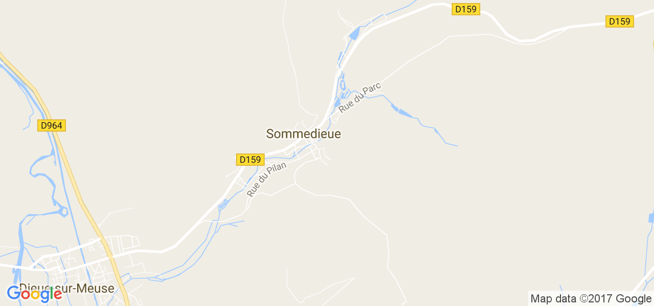 map de la ville de Sommedieue