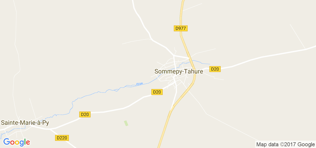 map de la ville de Sommepy-Tahure