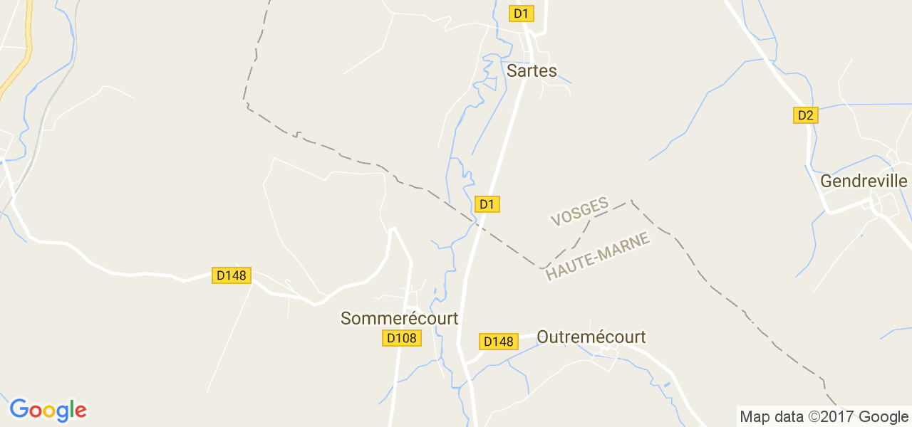 map de la ville de Sommerécourt