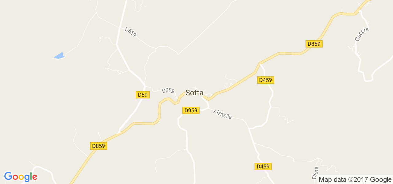 map de la ville de Sotta