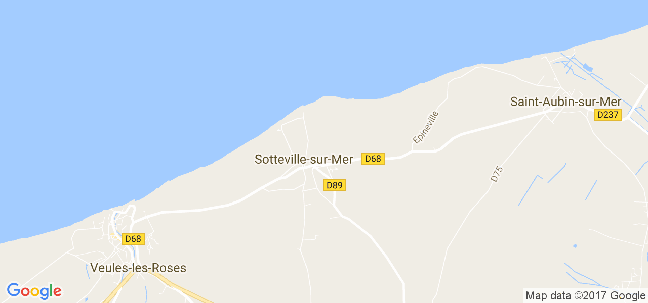 map de la ville de Sotteville-sur-Mer