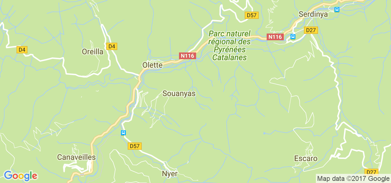 map de la ville de Souanyas