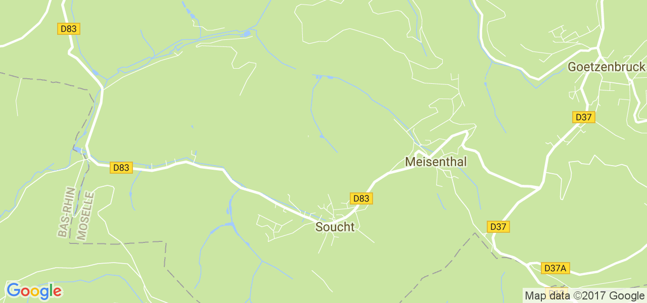 map de la ville de Soucht