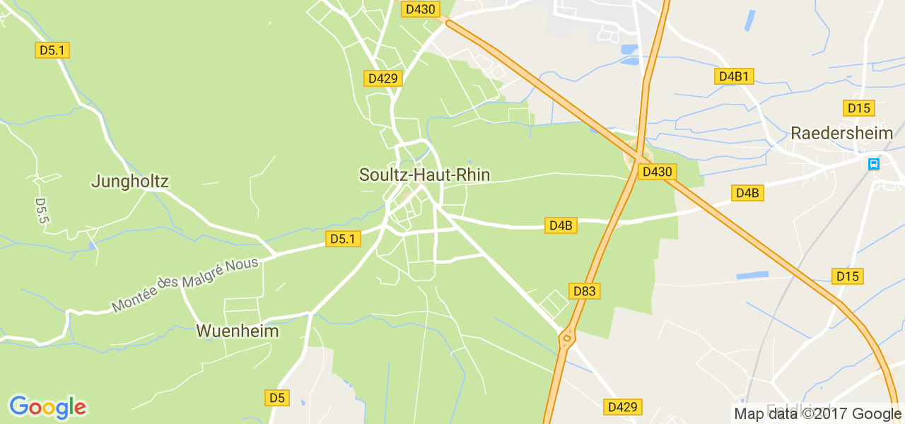 map de la ville de Soultz-Haut-Rhin