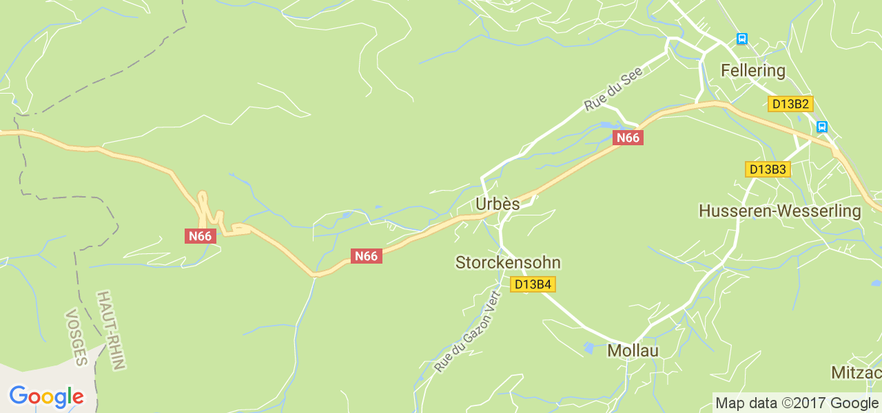 map de la ville de Storckensohn