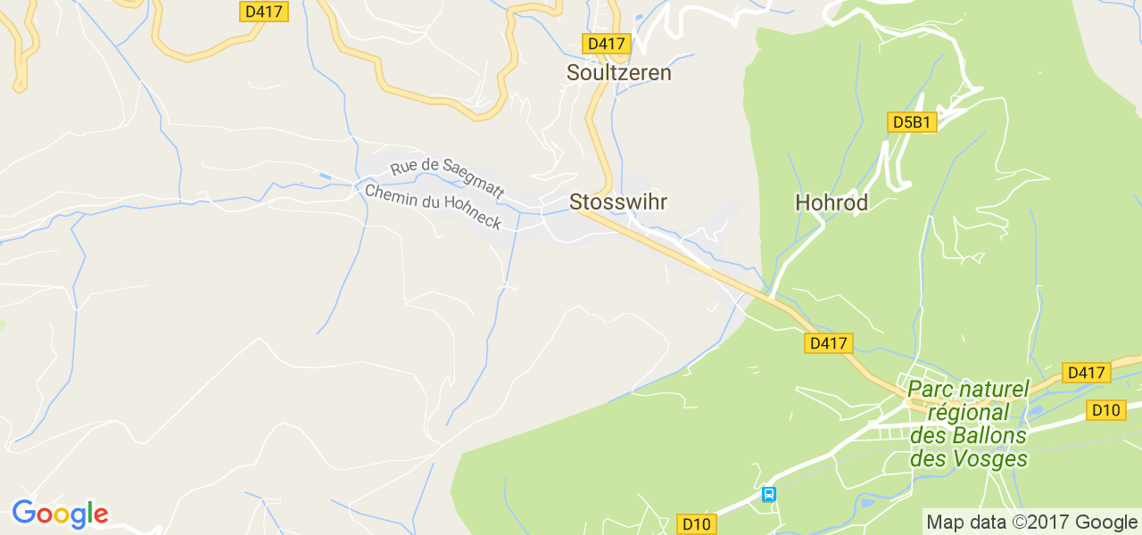 map de la ville de Stosswihr