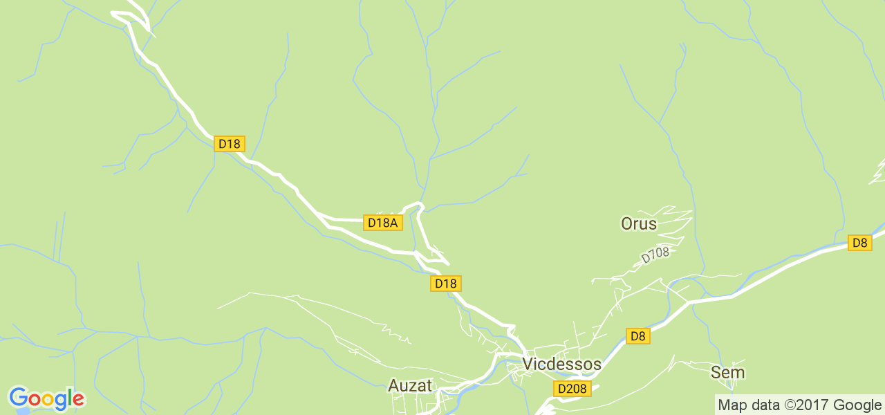 map de la ville de Suc-et-Sentenac