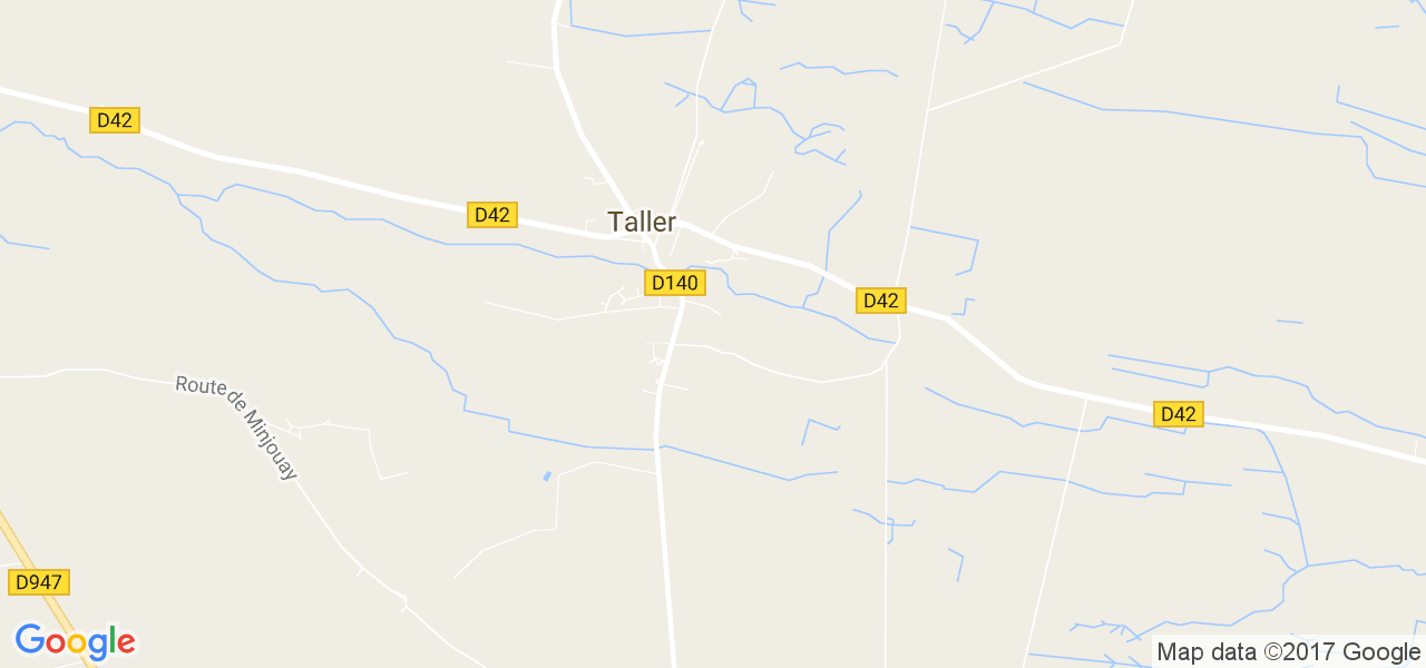 map de la ville de Taller