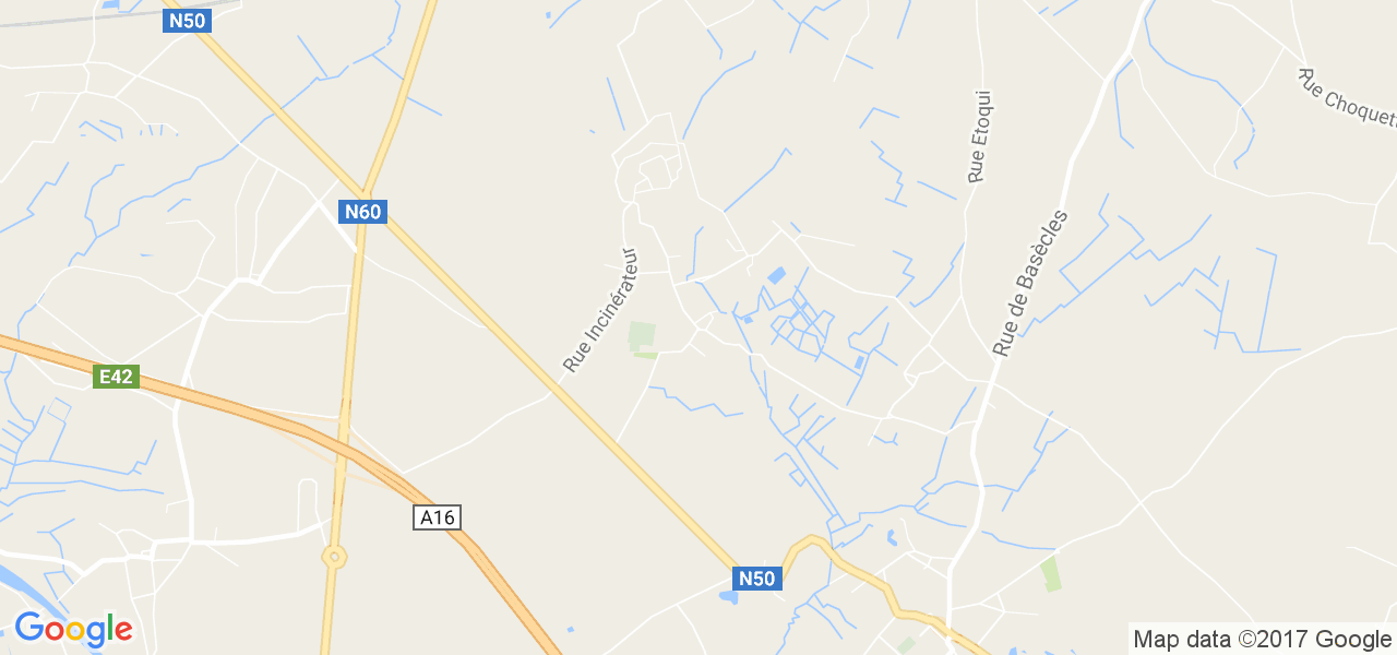 map de la ville de Thumaide