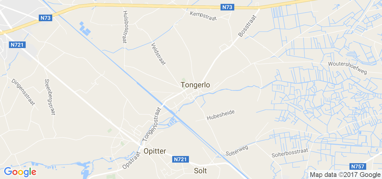 map de la ville de Tongerlo