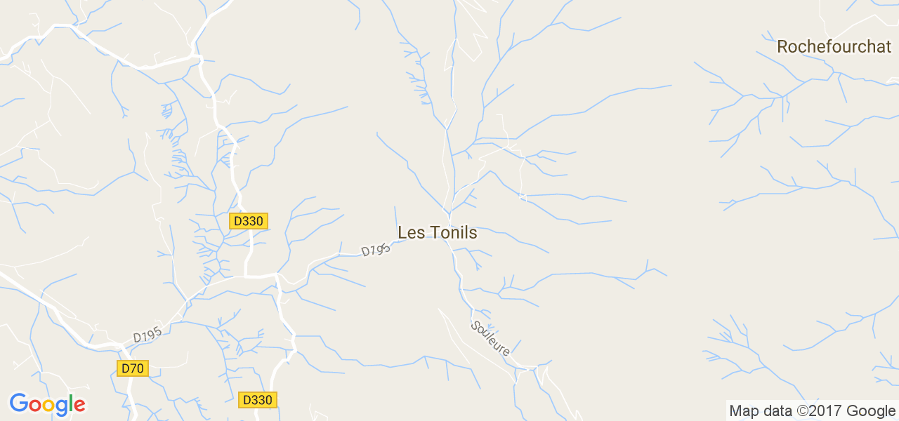 map de la ville de Tonils