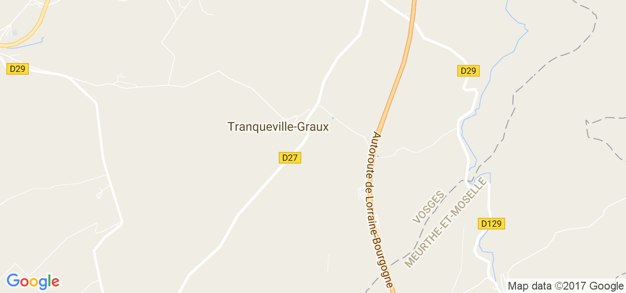 map de la ville de Tranqueville-Graux